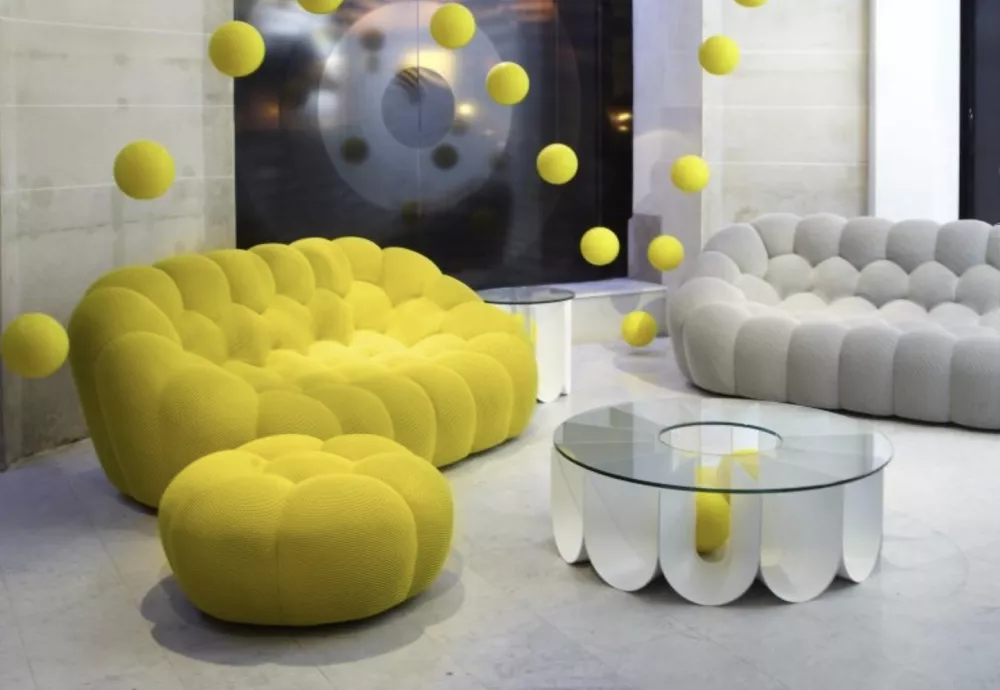 modern curved bubble sofa